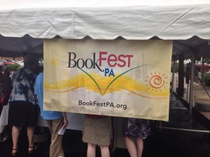BookFest PA sign