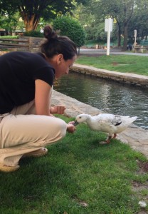 making new friends